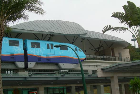 SENTOSA ISLAND, PALAWAN BEACH STATION AND DEPOT